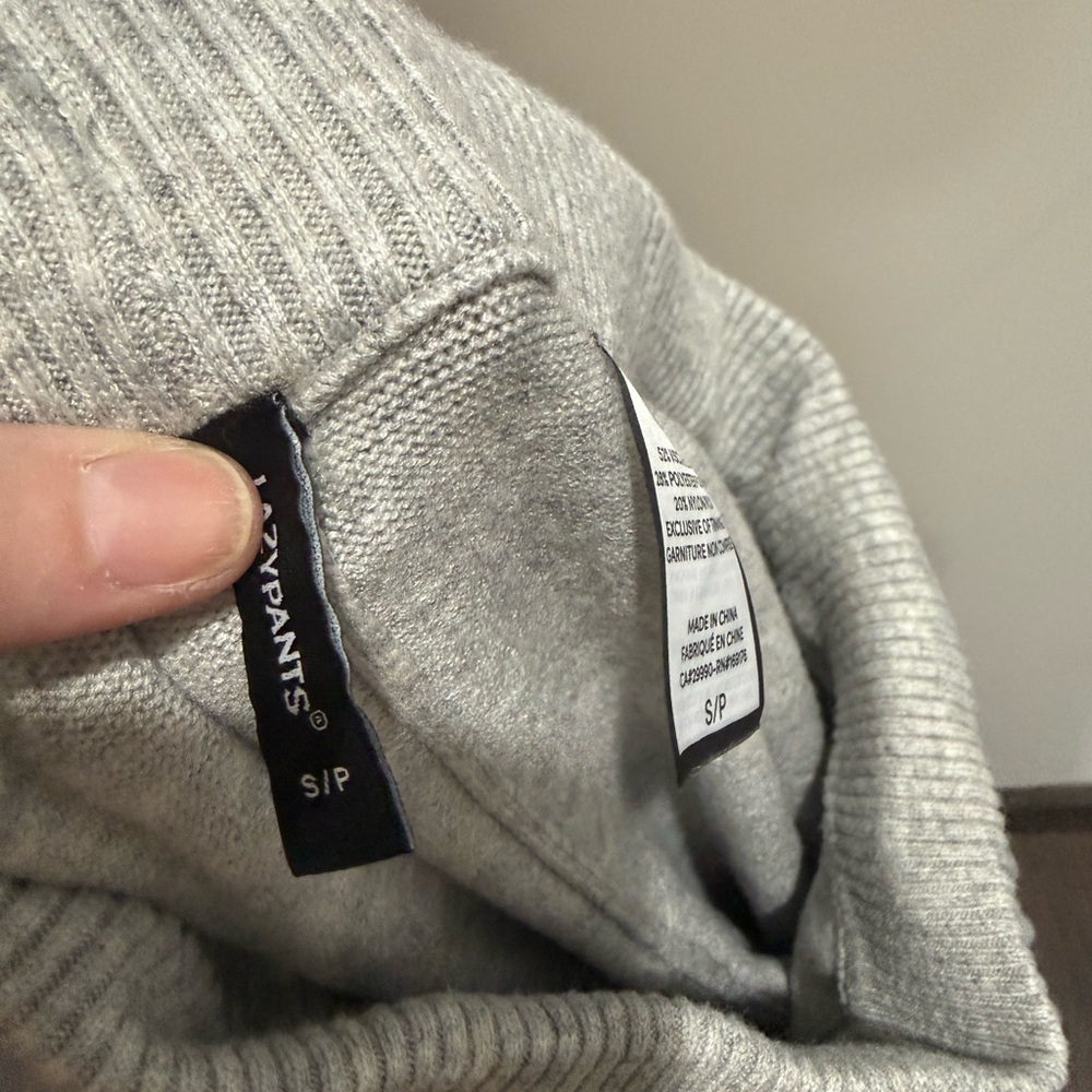 Lazy pants Heather Gray Sweatpants Small - Picture 3 of 8